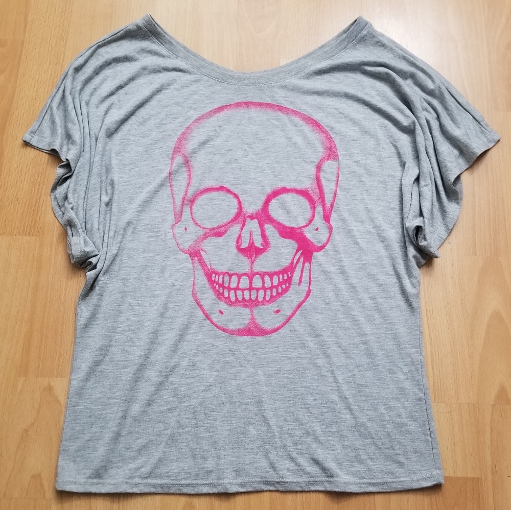 Fab208NYC | Skull Batwing Tshirt